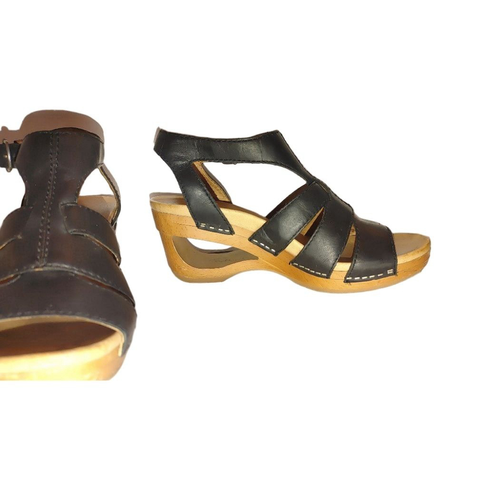 Dansko Trudy Leather Sandal Size 37 - Picture 2 of 6